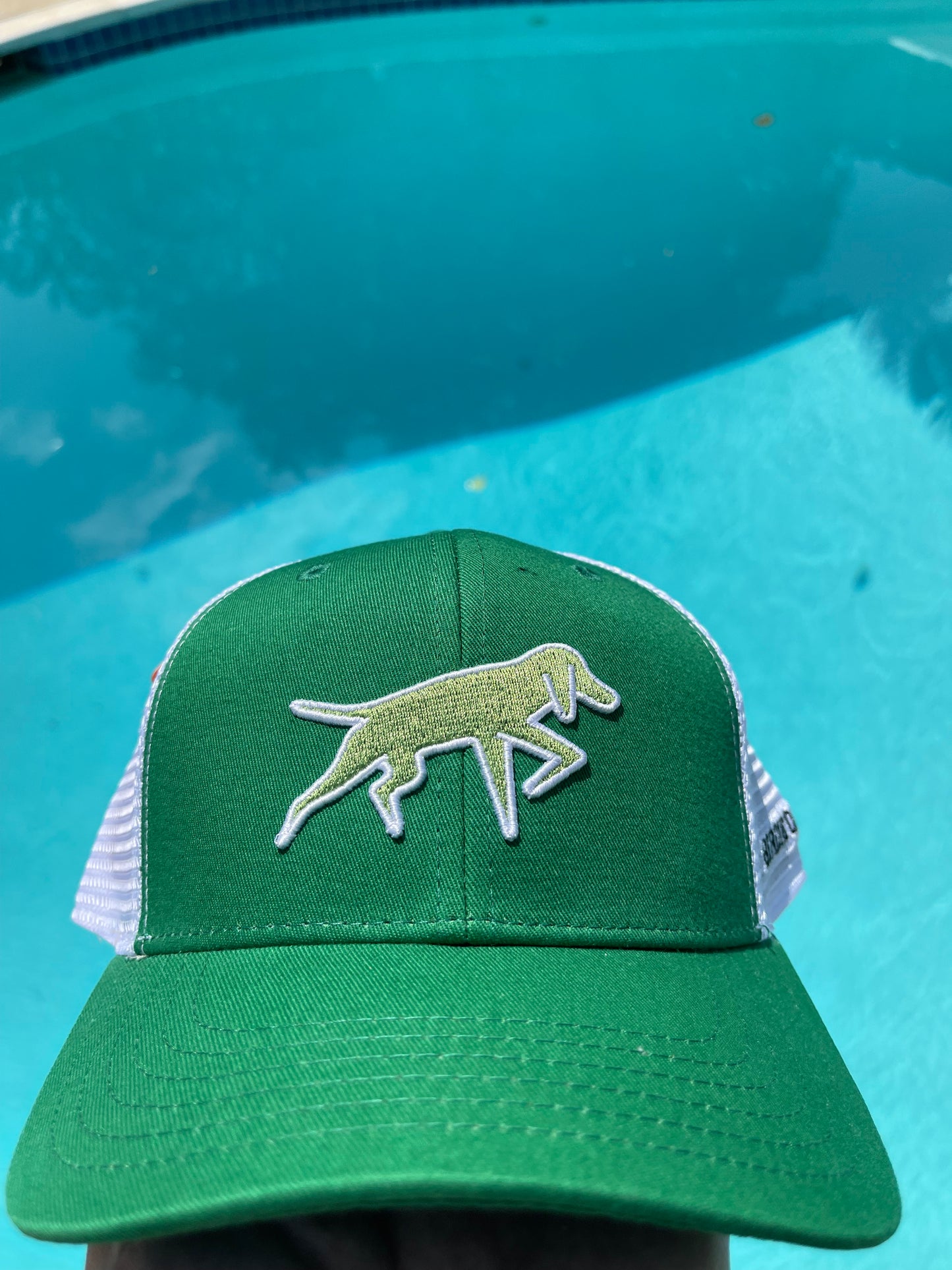 Birdie Dawg Green Trucker Hat (free shipping)