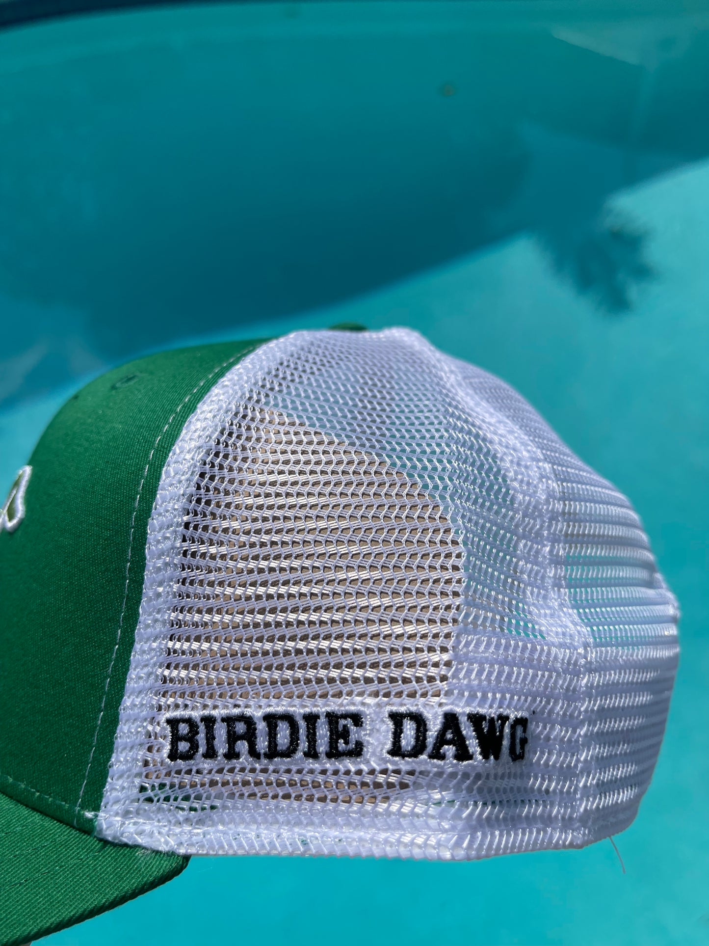 Birdie Dawg Green Trucker Hat (free shipping)